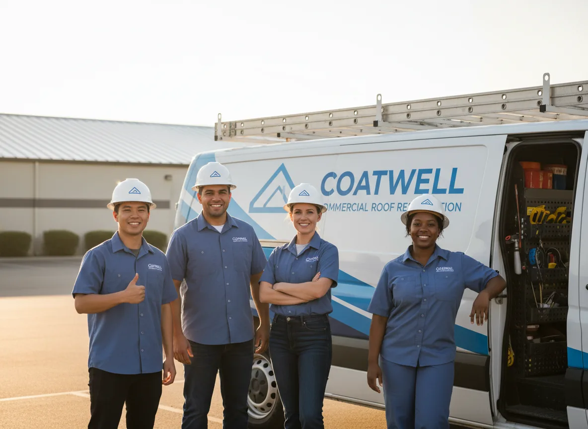 Commercial roof coating company in Clare, MI